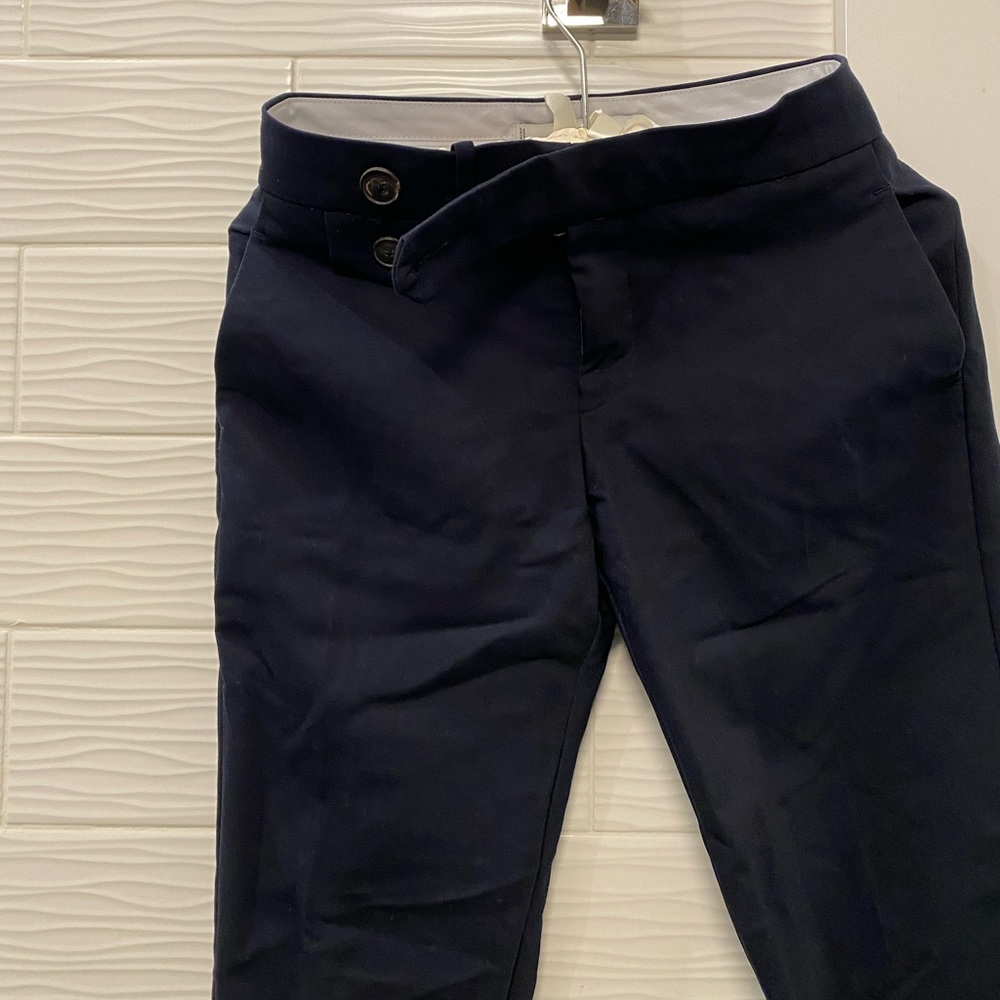 MANGO WOWEN NAVY DRESS PANTS SIZE 1